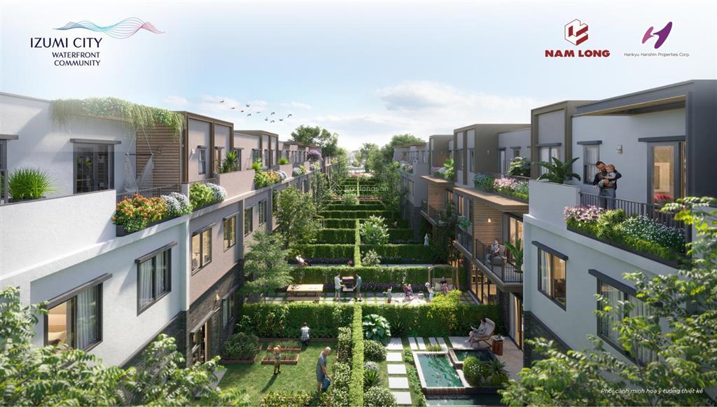 Homie9 nhận booking phân khu canaria  izumi city, shophouse