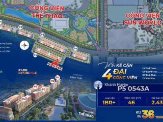 Hàng cực vip  view pháo hoa siêu hiếm tại sun urban city 1,9 tỷ về tay