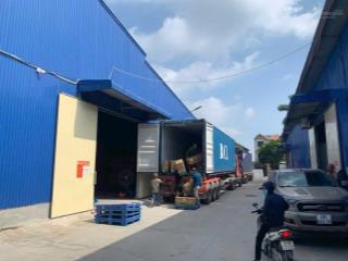 Cho thuê kho xưởng 1000m2 (chia nhỏ từ 300/ 600) trục đại lộ thăng long  hà nội