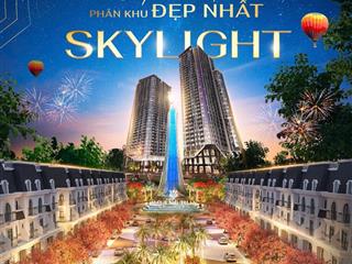 Mở bán phân khu sky light hoàng huy new city, hải phòng