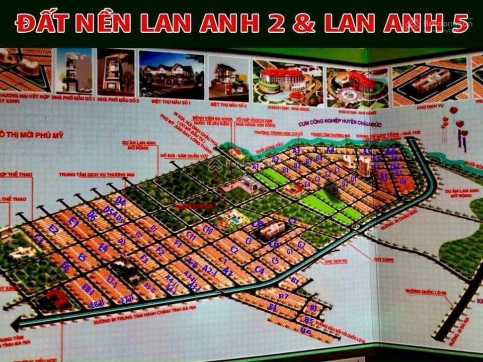 Bán đất dự án lan anh 1, 2,5,6,7 và lan anh 1 mở rộng giá 1.5 tỷ  2.1 tỷ, mặt tiền võ văn kiệt