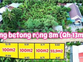 Bán đất full thổ cư suối cát  cam lâm. đường bê tông 8m giá đầu tư chỉ 630tr/ lô