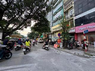 Nhỉnh 200tr/m2, bán đất giá đầu tư xây apartment phố nguyễn ngọc vũ 180m2*mt 7m, ô tô sát mặt phố