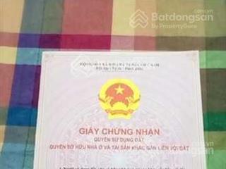 Truc chính sân bóng đạm nội, tiền châu, phúc yên, sổ đỏ chính chủ 138,8m2, full thổ cư