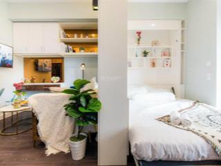 Cho thuê căn hộ studio the tresor quận 4 nhà đẹp ở liền