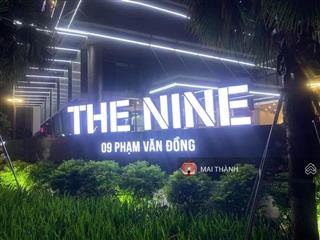 Chính chủ bán nhanh căn hộ 77m2 nội thất full đồ tại dự án the nine số9 phạm văn đồng, 0775 190 ***