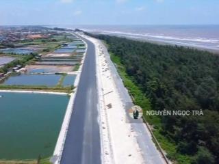 Chỉ 1.1 tỷ sở hữu lô đất 100m2 trung tâm thị trấn quất lâm mặt tiền 5m sổ sẵn full thổ cư