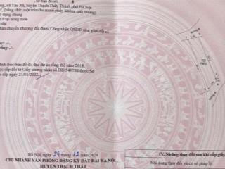 Anh trai cần bán lô đất tại trục chính thôn 2 tân xã