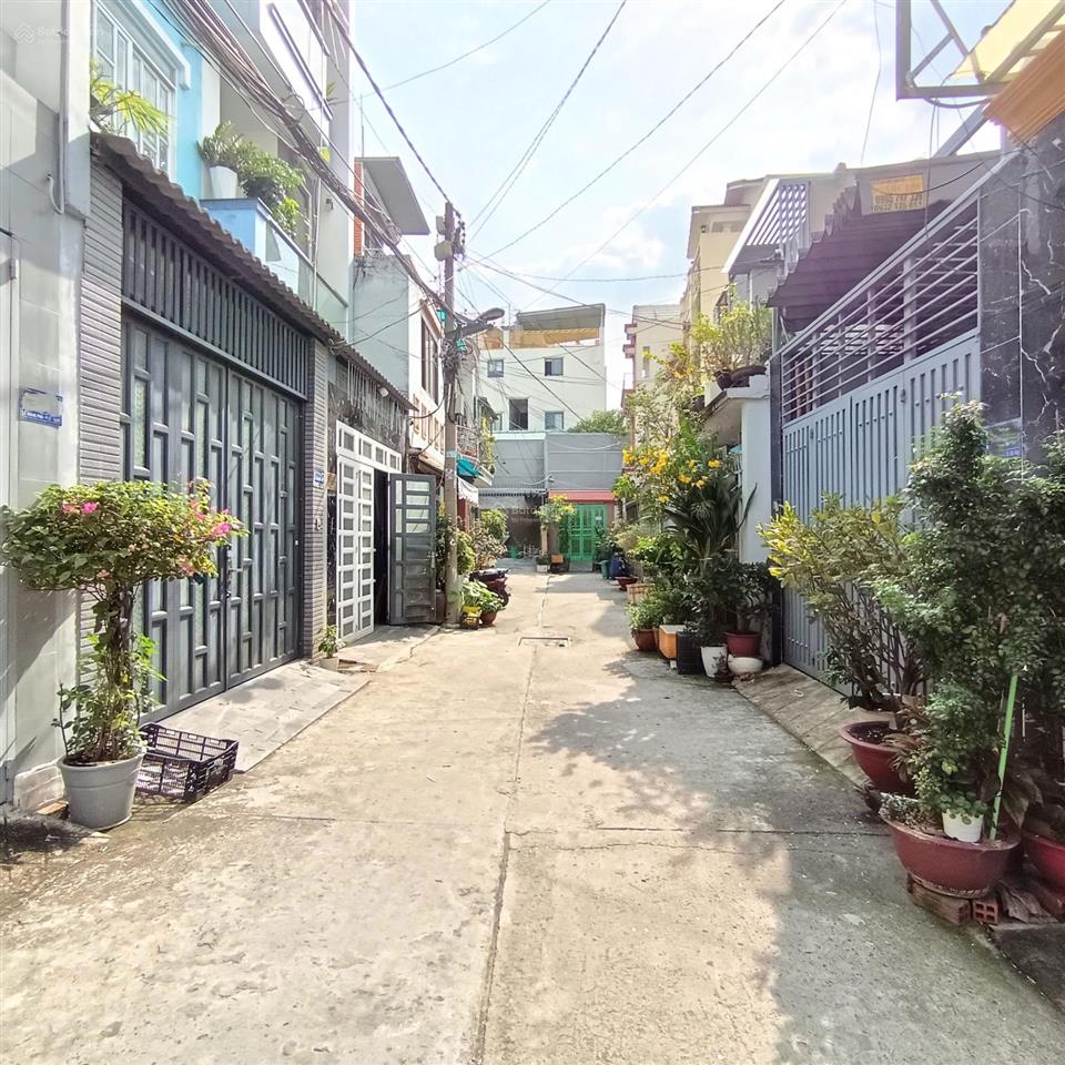 Hxh 91m2, chỉ 6.8 tỷ tl, ngay giáo xứ an nhơn, tiện xây mới