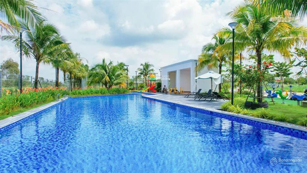 Đất the diamond cực rẻ, tt đức hòa, dt 90m2, sổ hồng riêng, chủ bán lô a2  23, chốt 1tỷ400 tr