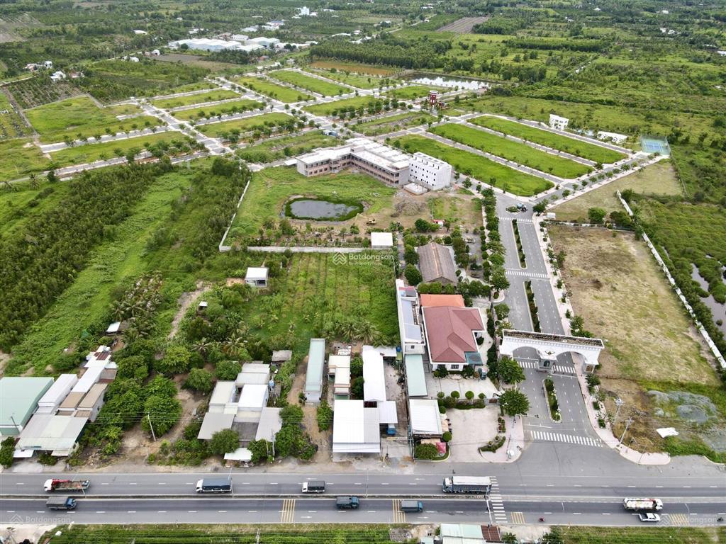 Đất the diamond cực rẻ, tt đức hòa, dt 90m2, sổ hồng riêng, chủ bán lô a2  23, chốt 1tỷ400 tr