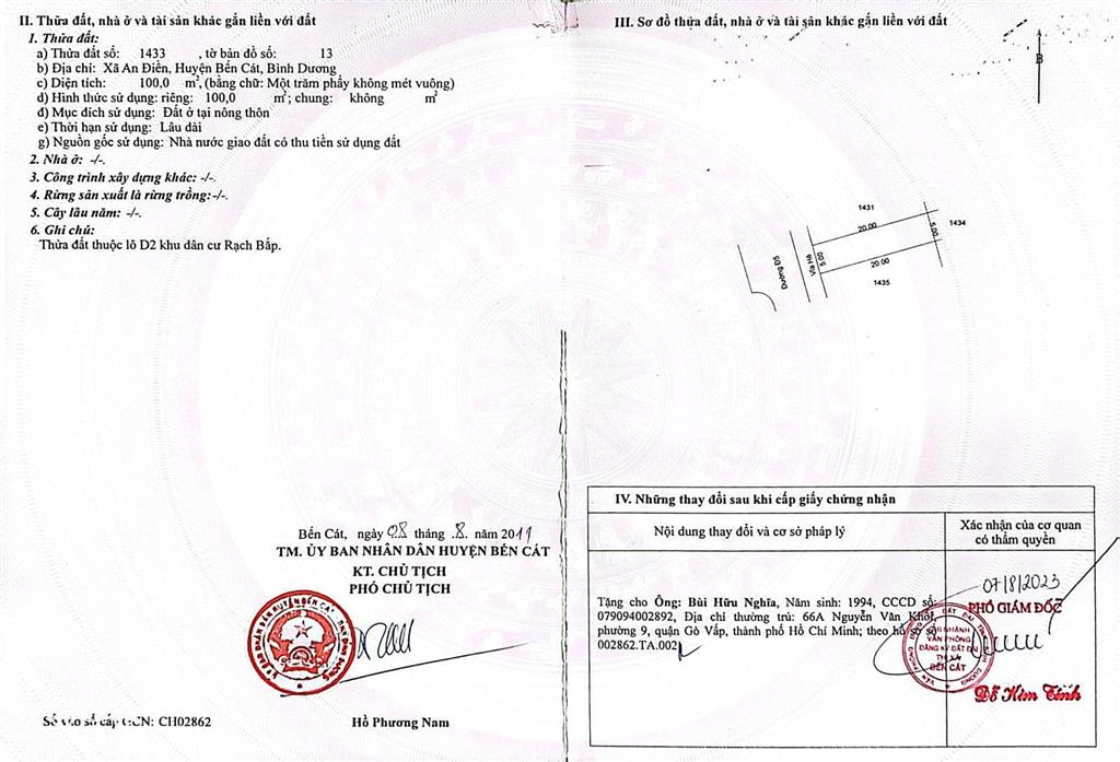 Đất the diamond cực rẻ, tt đức hòa, dt 90m2, sổ hồng riêng, chủ bán lô a2  23, chốt 1tỷ400 tr