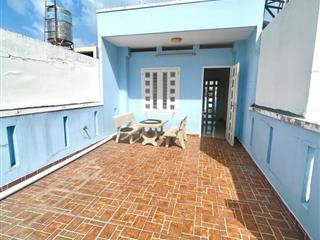 Trước nhà rộng 6m  nhà đẹp ở ngay  83m2  4 tầng btct  5pn  thống nhất p16 gv  chỉ 6tỷ9 tl