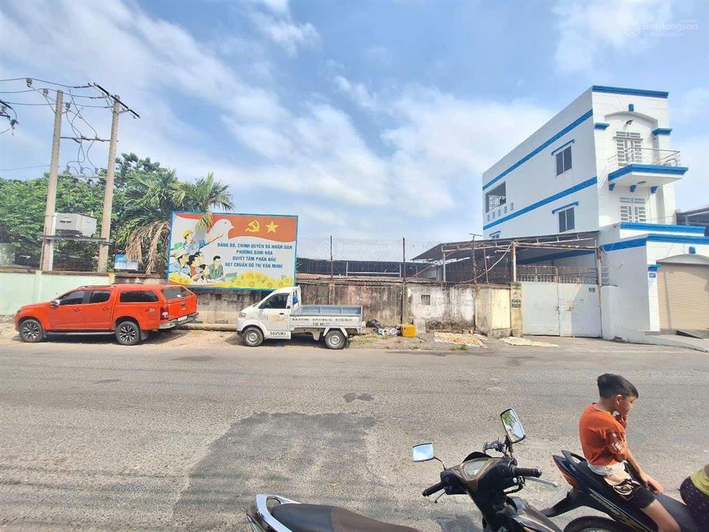 Kho xưởng công ty đường xe cont giáp thủ đức kế khu chế xuất linh trung, phường bình hòa, tp hcm
