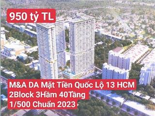 M&a da khu phức hợp chcc tm hàm rồng central mt ql13 lái thiêu tp hcm