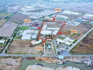 M&a kho bãi logistics 15ha mt đường số 1 liên cảng cái mép, tp. phú mỹ, brvt p. tân phước hcm