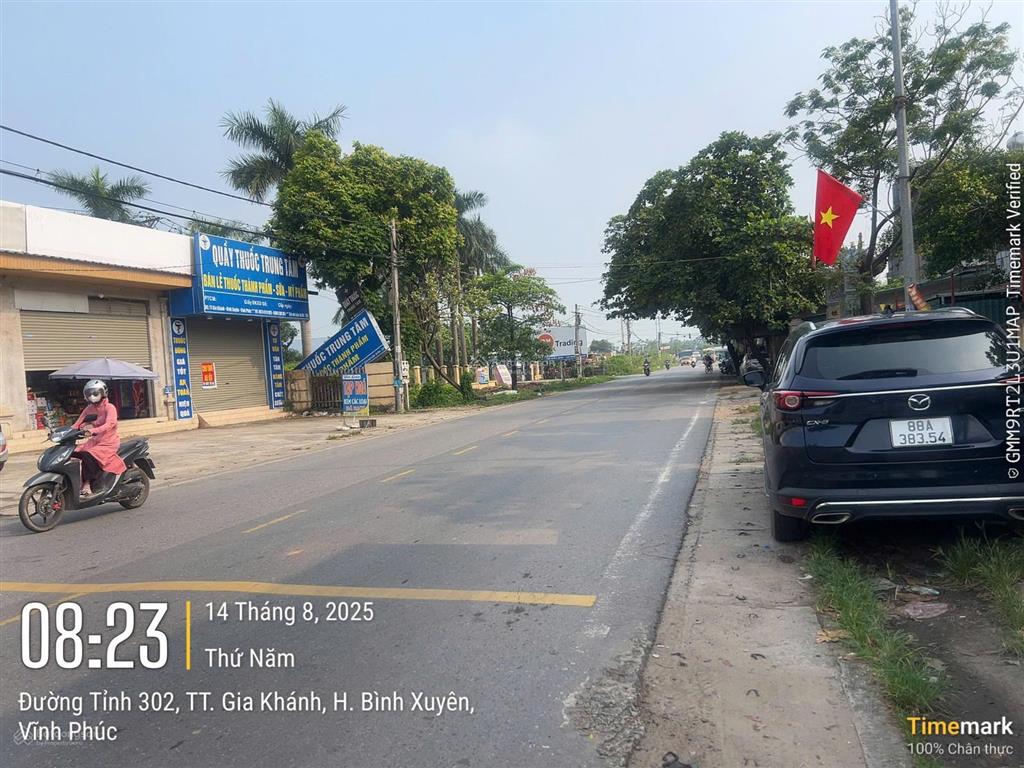 Cần chuyển nhượng đất doanh nghiệp 1,1ha mặt đường tl302 tt gia khánh bình xuyên vĩnh phúc