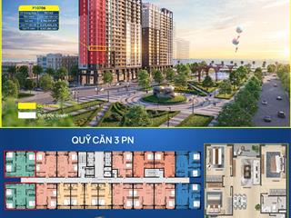 Căn góc 3pn độc quyền view quảng trường biển the pathway sầm sơn