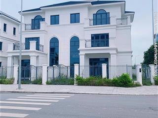 Bán căn biệt thự góc bt1.19  304,2m2, đường 21m, 3 tầng, bàn giao ngay central riversdie