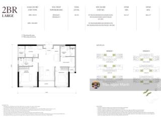 Chủ nhà gửi bán căn 2 ngủ 81,3m2 chung cư the senique. vị trí căn góc. hướng đông nam. có nội thất