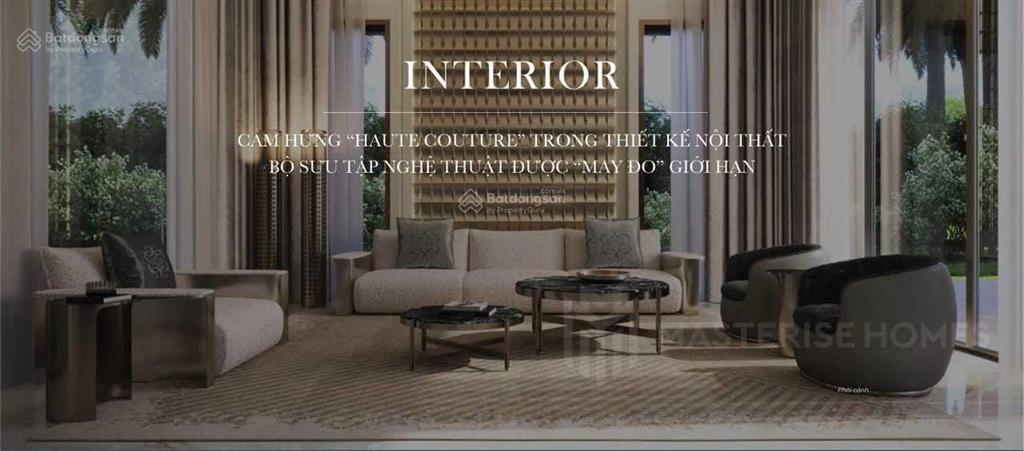 Khác biệt và đẳng cấp dinh thự the rivus 560 tới 1228m2 số lượng giới hạn, sổ hồng chỉ từ 145 tỷ