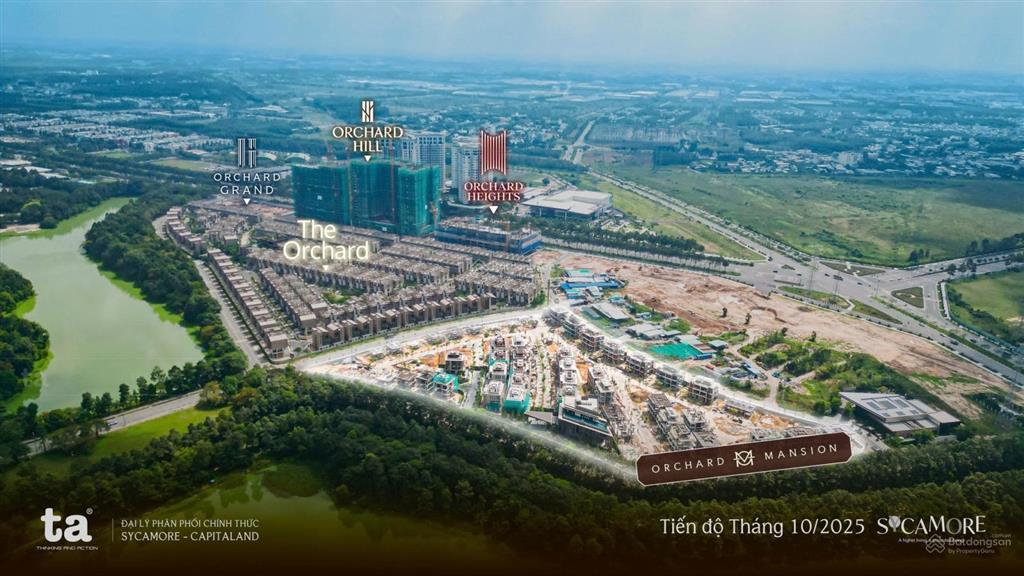 Độc bản thanh toán 10% nhận ngay 94 căn orchard mansion biệt thự vườn dinh thự đồi chỉ từ 108tr/m2