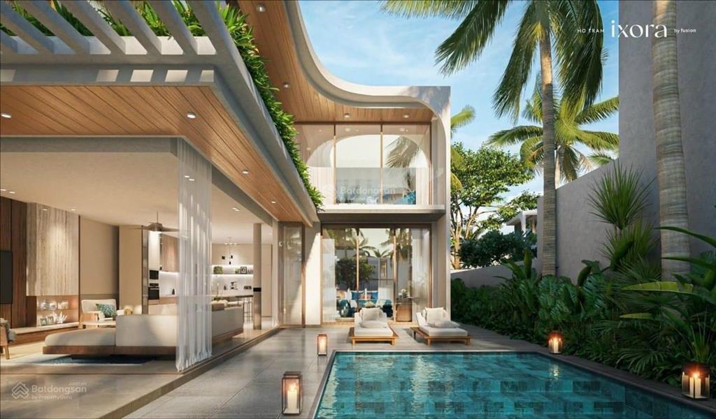 Cực hiếm! biệt thự sát biển ixora, 355m2, thanh toán 2tỷ8 kí hdmb ck20% cam kết lợi nhuận by fusion