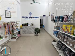 Bán nhà riêng 96m  mặt tiền 4m  vỉa hè 10m thoáng vĩnh viễn  mặt phố ngô gia tự  long biên  hn
