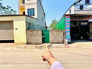 Bán gấp đất tân xã 106,5m2 mặt đường kinh doanh, đối diện đất đấu giá tân xã, công nghệ cao hoà lạc