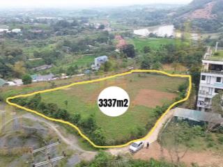 Cắt lỗ bán gấp 3337m2 tại xã phú mãn, view cao nhìn toàn cảnh hoà lạc, giá đầu tư chỉ 4tr/m2