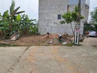 Đất vuông vức gần tt sóc sơn  49.5m² full thổ  mặt tiền 4m  đường ô tô tránh