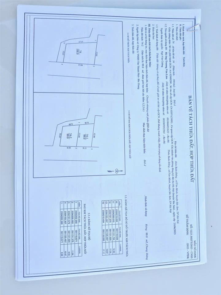 DUY NHẤT CHỈ CÓ 2 LÔ FO DT 99 M KHUÔN THỬA ĐẸP ĐƯỜNG THÔNG RỘNG 5-6 M VỊ TRÍ GIÁ ĐẤT TIỀM