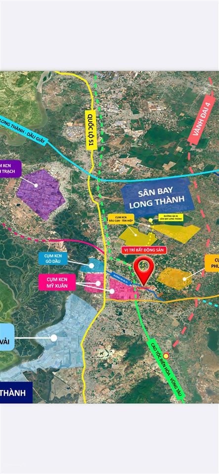 Cần bán nhanh lô đất mặt tiền đường nhựa, sân bay long thành, đồng nai