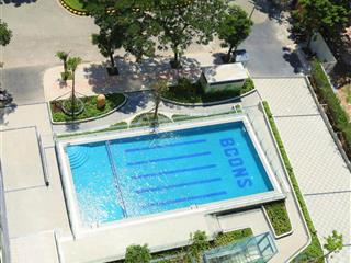 Kẹt tiền cần bán gấp căn hộ view trực diện hồ bơi , dọn vào ở liền được , đầy đủ nội thất