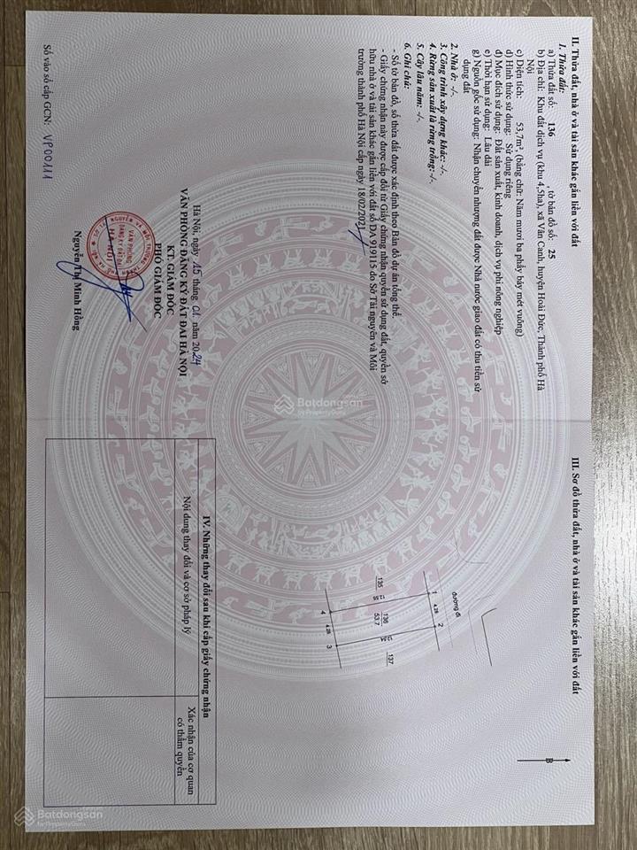 Chính chủ bán đất khu 4,5ha vân canh, đường 11m, 2 mặt thoáng, sát vành đai 3.5