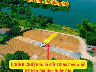 Chính chủ bán lô đất kim sơn sơn tây 100m2. full thổ cư. giá nhỉnh hai tỷ