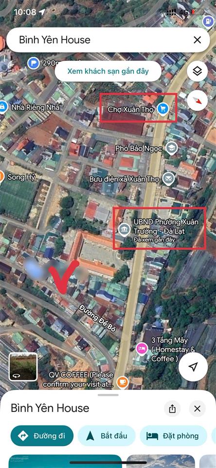 Đất mặt tiền đường đề bô trung tâm p. xuân trường đà lạt, 3 tỷ, 115m2, ngang 6,2m, đất bằng phẳng