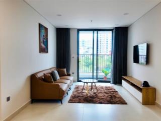 Cho thuê căn 89m2 thiết kế 2pn + 2wc full nội thất mới chung cư khai sơn, giá 13tr