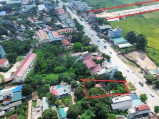 Bán đất mặt đường quốc lộ 6 trung tâm tt lương sơn, hòa bình vị trí đắc địa, tiềm năng tăng giá