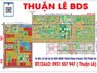 Cần bán lô nhà vườn 300m2 mặt tiền đường n6 (26m) dự án hud