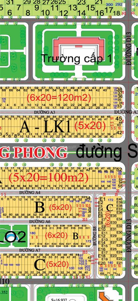 Cần bán lô đất mặt tiền lê hồng phong (lộ giới 53m) thuộc dự án hud nhơn trạch, đồng nai