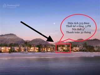 Biệt thự đảo intercontinental 5* trực diện biển hạ long, đất vĩnh viễn, bãi tắm riêng, cho thuê tốt