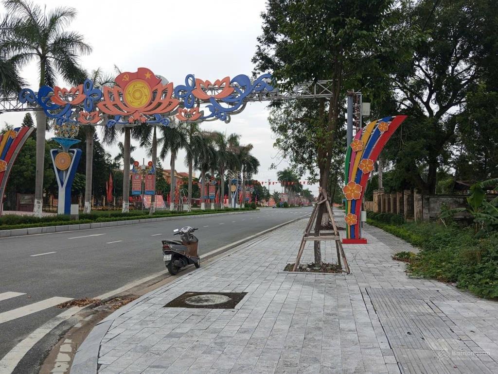 Bán đất gia bình, bắc ninh. 85m2 * mt 9m * 4,88 tỷ. lô góc, ô tô tránh vỉa hè kinh doanh