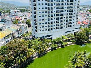 Bán căn hộ cc ct2 vĩnh điềm trung nha trang dt 60m2  2pn 1wc full nội thất view hồ giá 2,220 tỷ