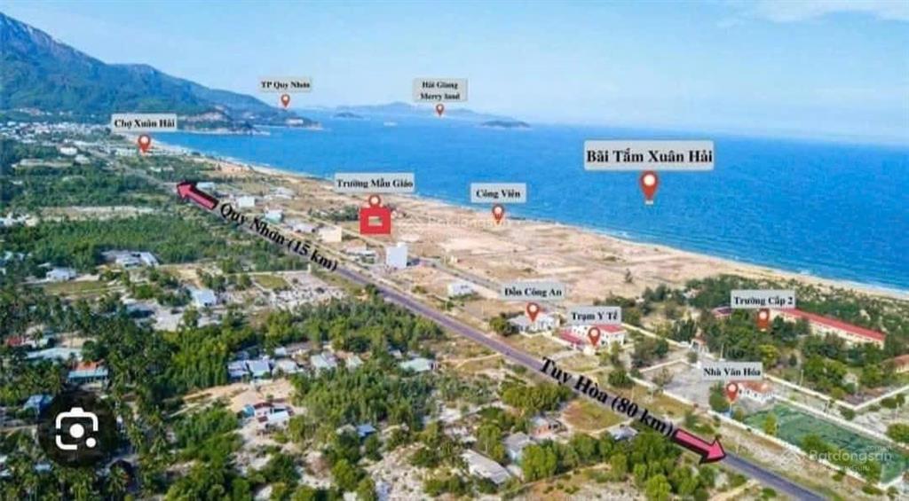 Bán đất nền 125m2 ở xuân hải, sông cầu, phú yên, giá tốt 1,12 tỷ