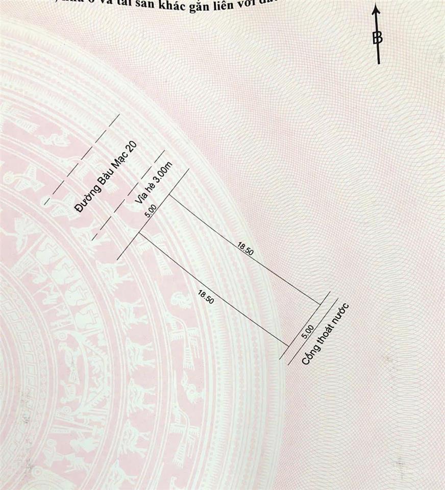 " bán gấp " đất mặt tiền bàu mạc 20 sát nguyễn an ninh, cổng kcn hòa khánh | 92.5m2