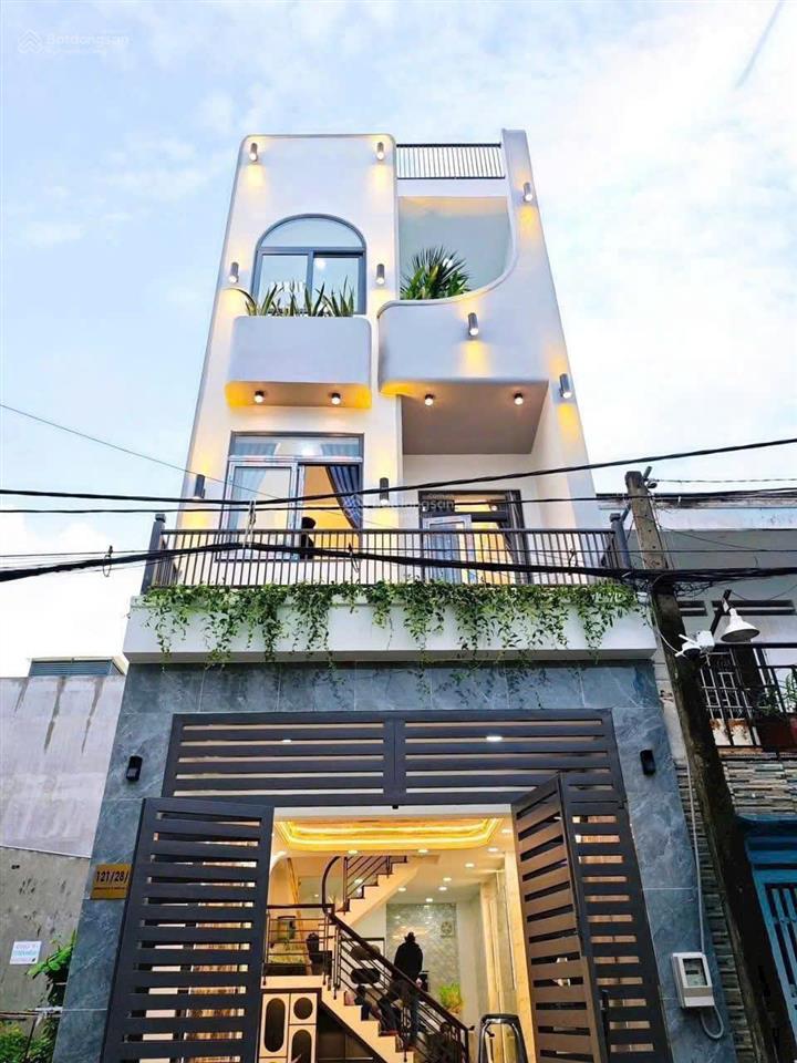 Bán nhà phố đẹp 4x14m.đúc 3 tấm hẻm 6m thông đường nguyễn thị kiêu(ta19)phường thới an.quận 12