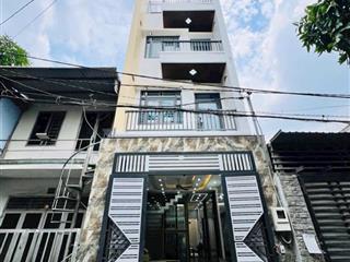 Siêu phẩm xây mới có thang máy 4x16m.đúc 4 tấm hẻm 7m thông lê văn khương.phường hiệp thành.q12