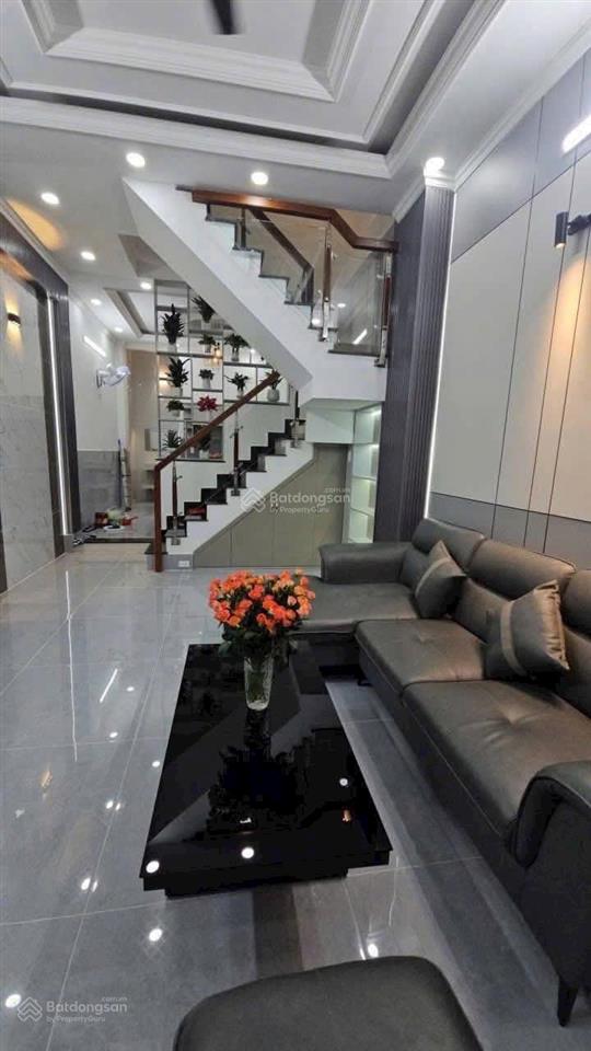 Bán nhà phố xây mới 5 tầng có thang máy( 4x 21m)hẻm 7m thông đường lê thị riêng, phường thới an.q12