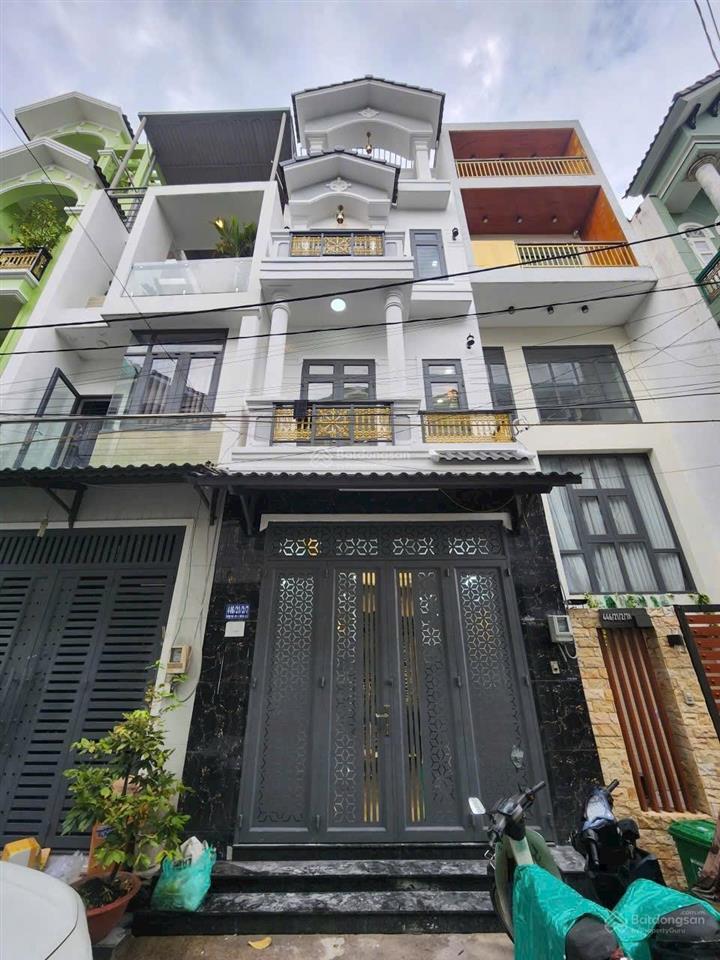 Bán nhà phố xây mới 5 tầng có thang máy( 4x 21m)hẻm 7m thông đường lê thị riêng, phường thới an.q12